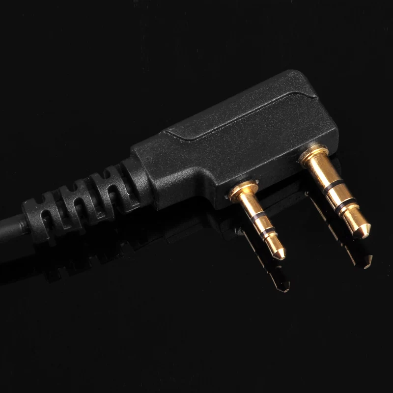 2 шт. K Тип для Kenwood PTT MIC портативная рация с наушниками гарнитура KENWOOD BAOFENG TYT HYT Ect