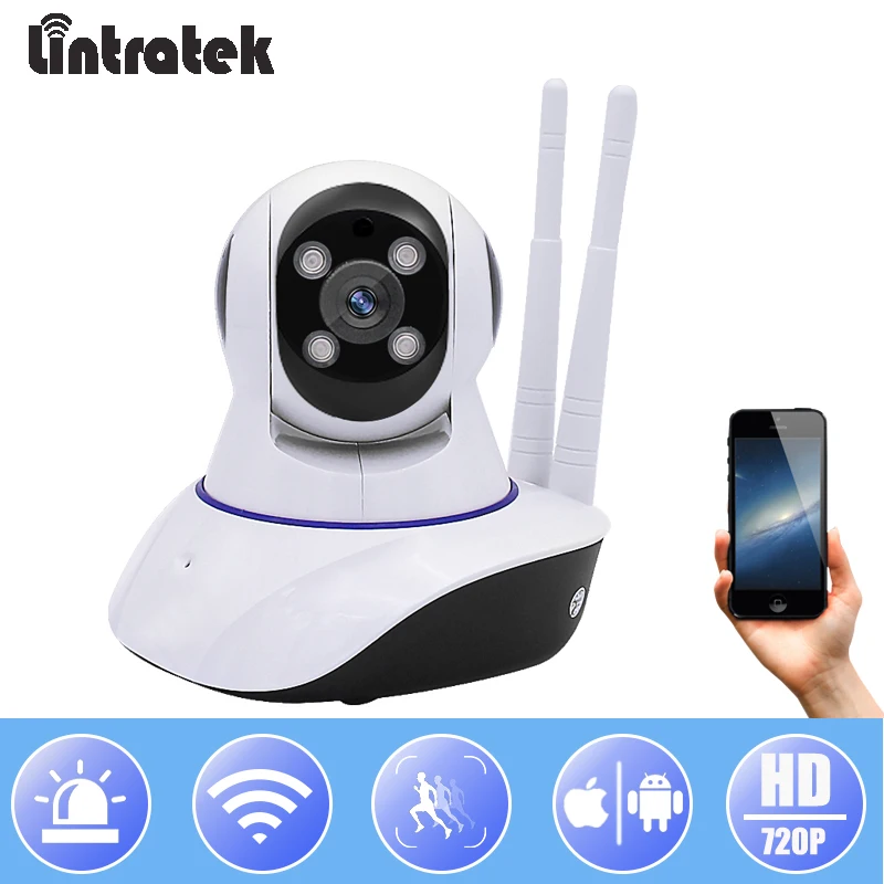 Lintratek IP камера наблюдения WiFi HD 1080P Мини PTZ системы безопасности CCTV беспроводной