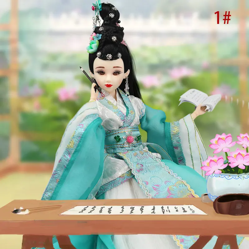 2018 новые китайские куклы ручной работы династия Сонг красота фигурка Bjd 1/6