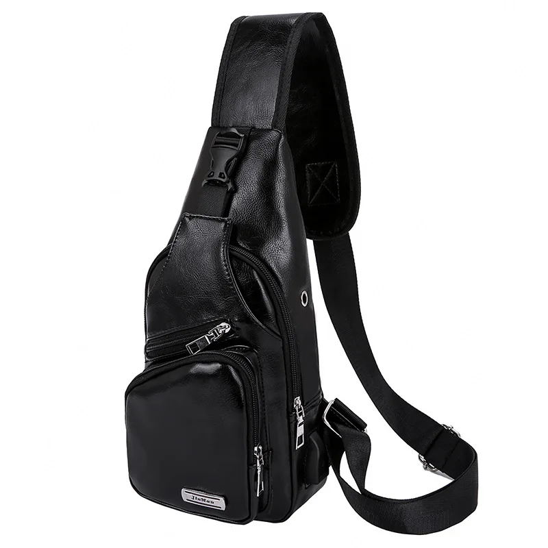 Новый Для мужчин Груди Сумка Crossbody сумки дизайнер посланник на ремне груди пакет