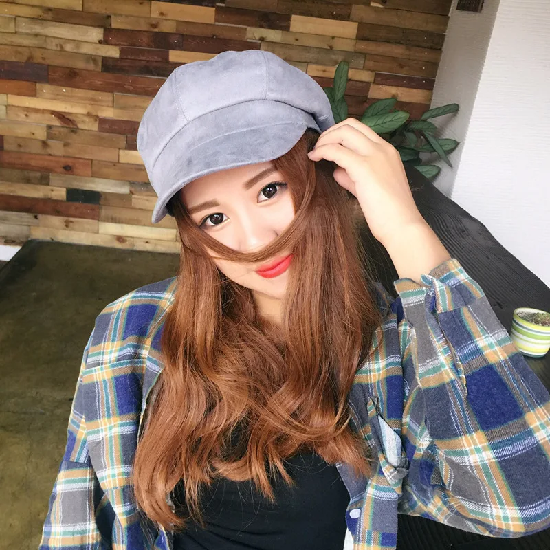 Распродажа женский зимний Повседневный берет модная разноцветная винтажная