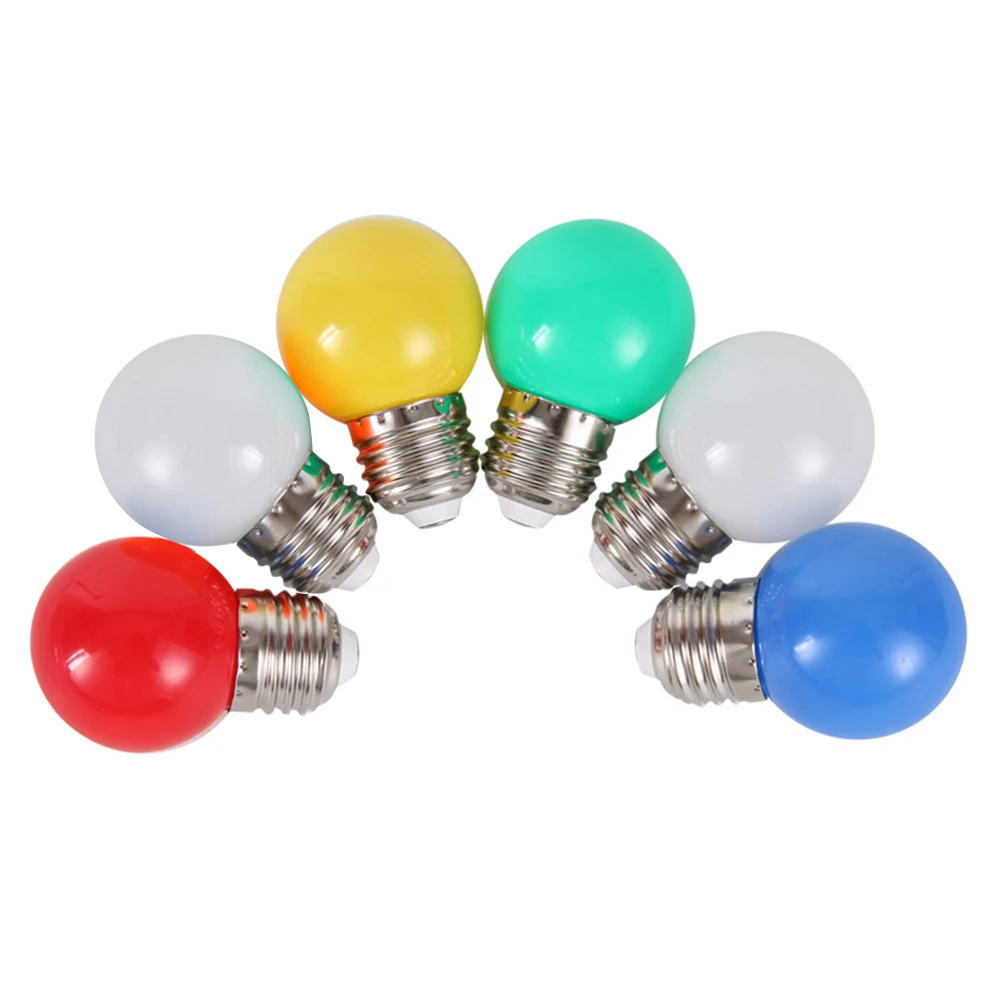 RAYWAY SMD2835 Красочные Энергосберегающие Круглые лампы E27 220 В красный желтый синий белый лампада Bombillas светодиодный светильник для домашнего декора