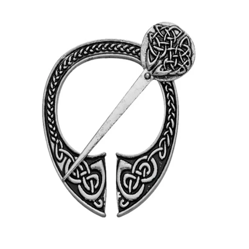 1 шт. брошь викинга коллекция Винтаж шпильки шаль на плечи Шарф застежка плащ Pin