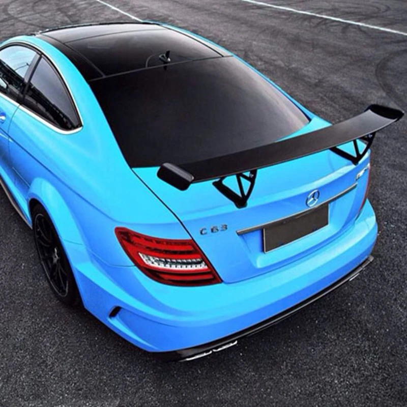 C CLass W204 C63 купе спойлер для багажника черный из углеродного волокна серии