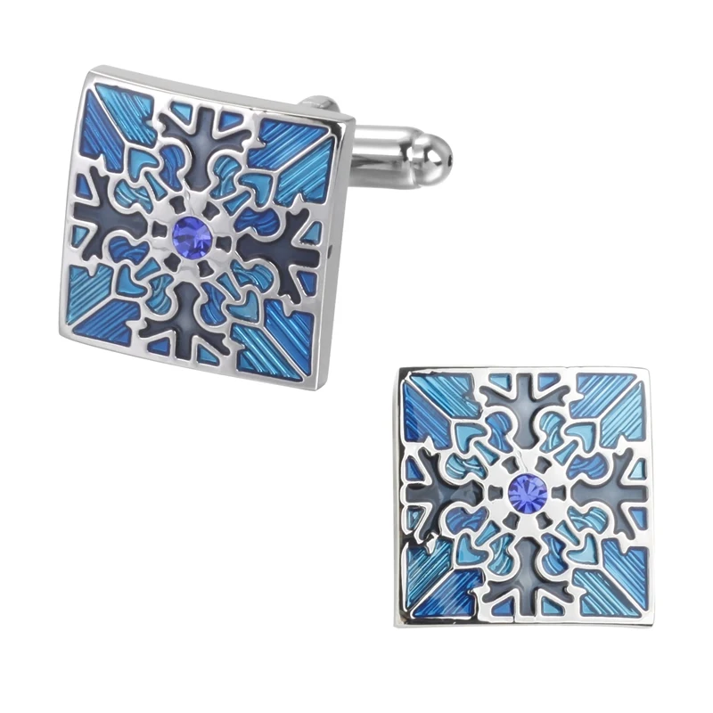 Роскошные Новые Горячие рубашки запонки для мужчин брендовые манжеты кнопки