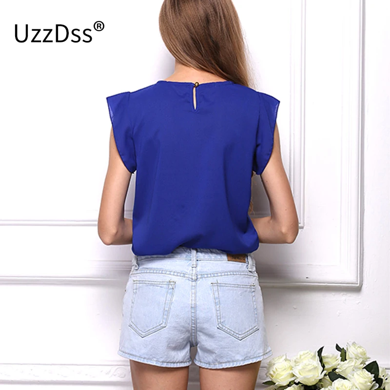 Женские блузки шифоновая одежда летняя женская блузка/рубашка распродажа новая