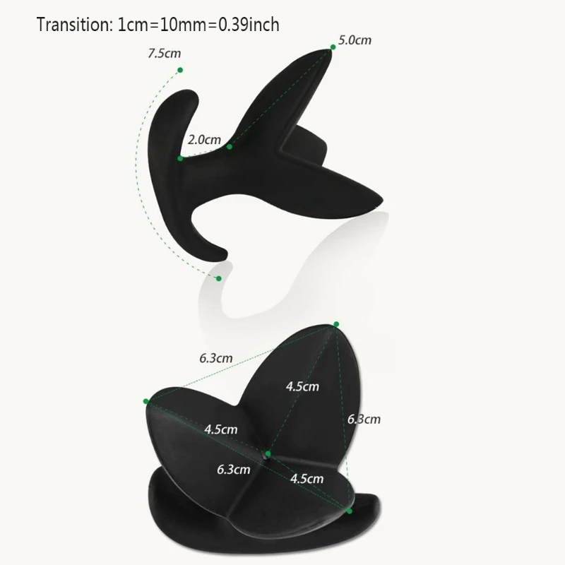 High Quality New Anal Sex Toys Butt plug Men Women Silicone Flower Dilator Plug Opening Anus Expander |
