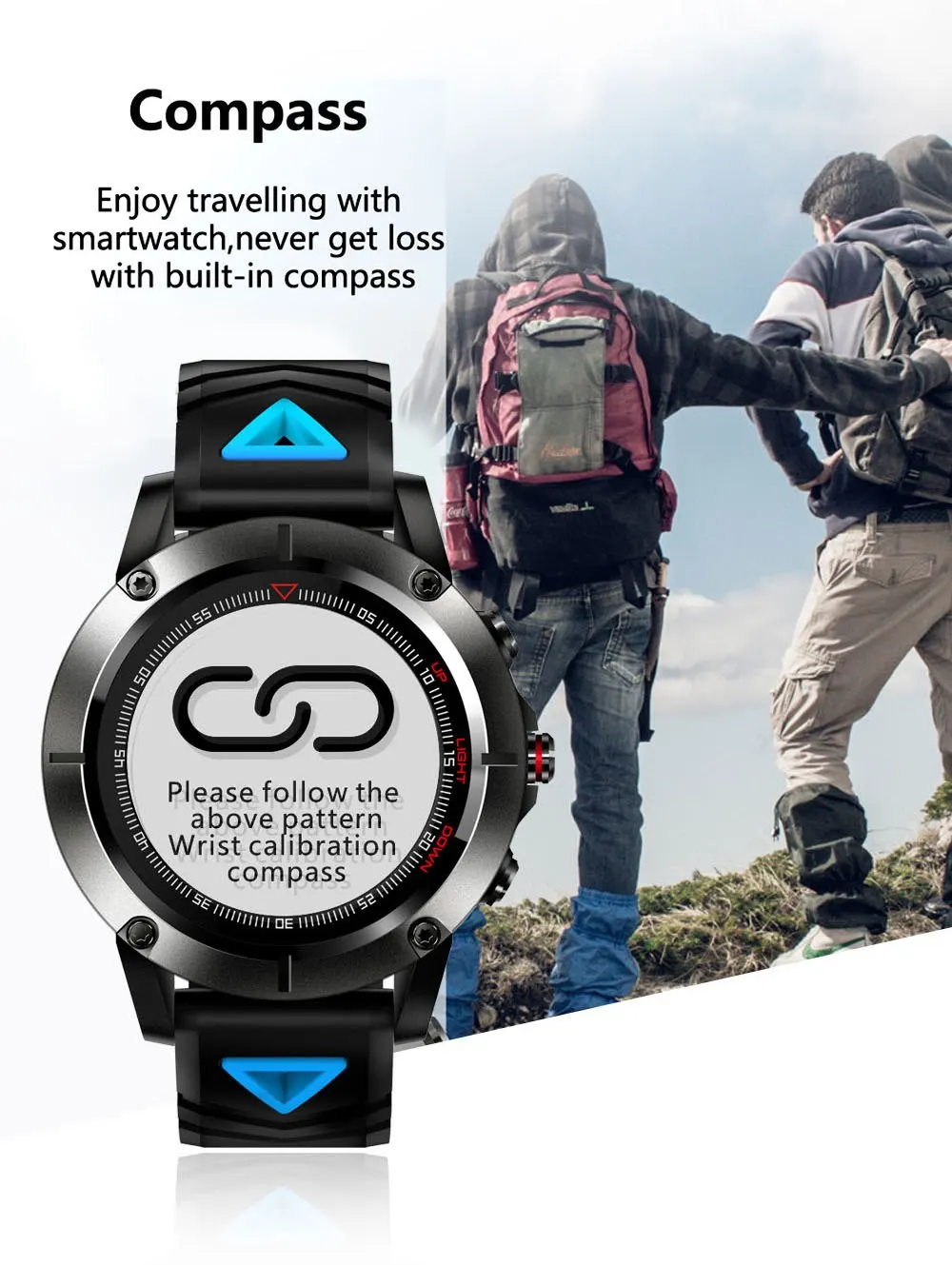 G01 Bluetooth Smart часы Smartwatch Совместимость Android телефон с водонепроницаемым корпусом IP68