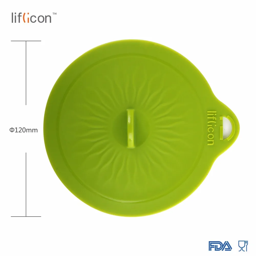 Силиконовые крышки на присоске Liflicon 4 72 дюйма (120 мм) пылезащитные стеклянные для