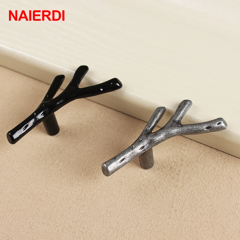 Ручки для дерева NAIERDI 10 шт. черная бронзовая кухонная ручка 96 мм 128 ручки выдвижных