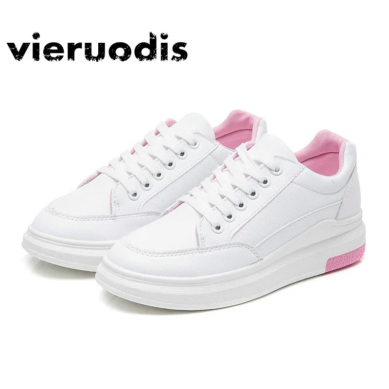 2018 новые модные женская обувь Повседневная Высокая платформа отверстие