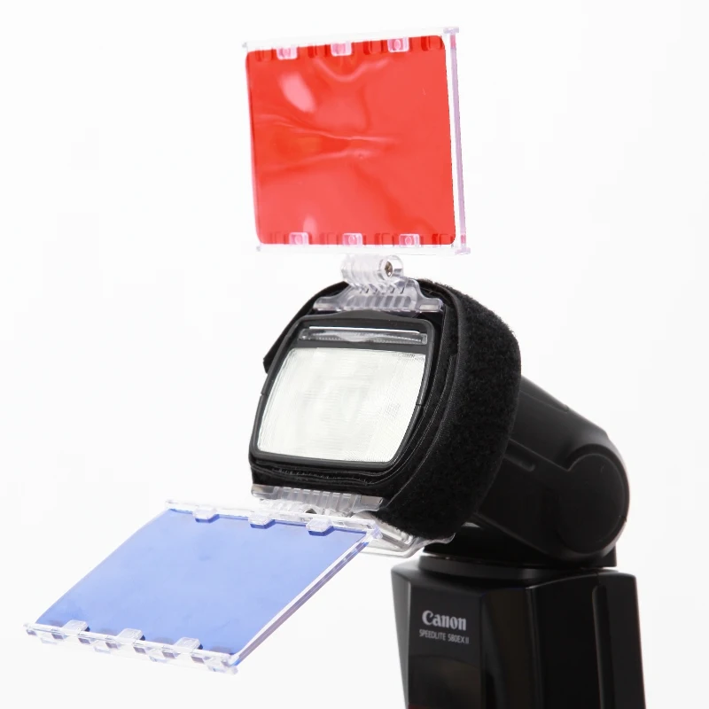 IPhoto CFA-30K Вспышка Speedlite 30 Цвета Цвет гель комплект с шторки Отражатели сумка для Canon