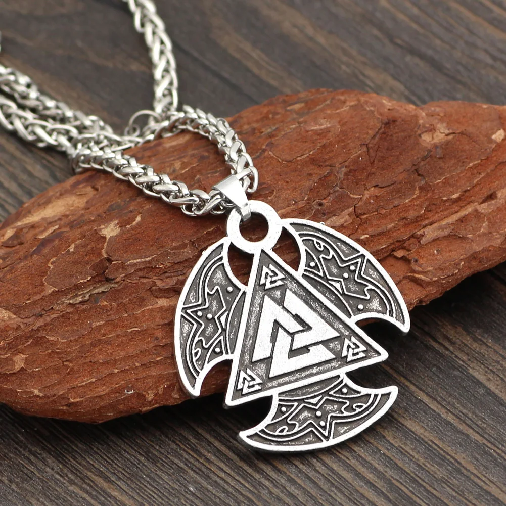Мужской норвежский викинг vegvisir компас символ Одина талисман подвеска ожерелье с