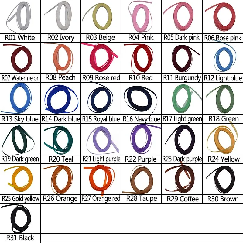 6 мм атласная лента 5 м Материал упаковки украшения на подарочную коробку органза