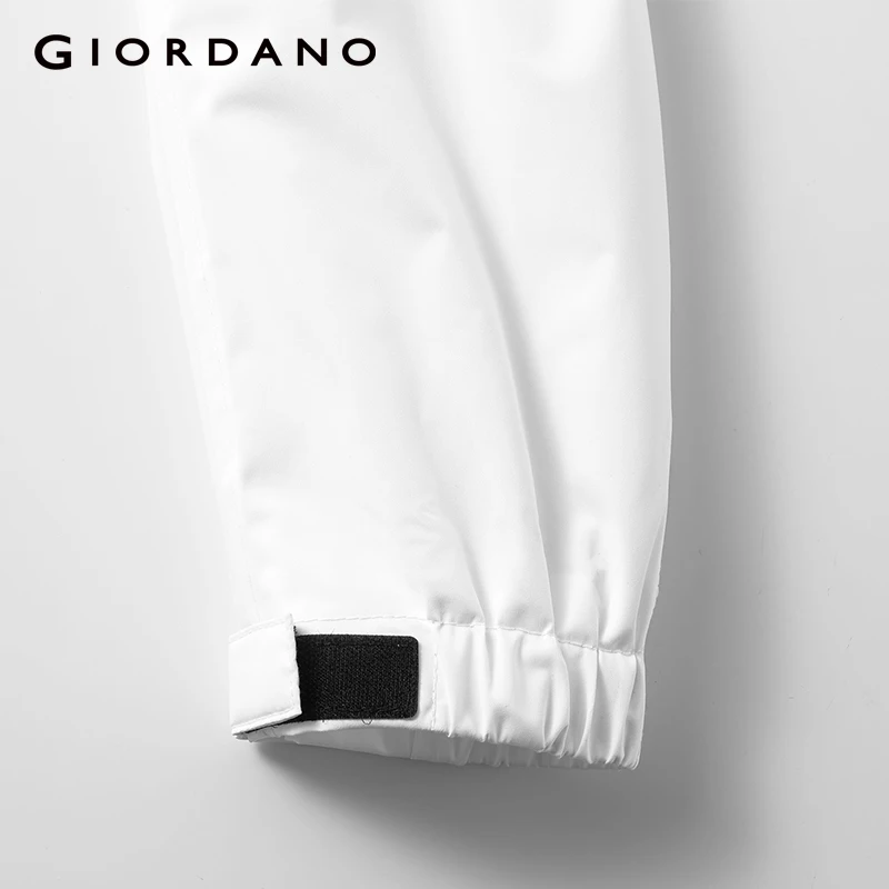 Giordano мужская ветровка с капюшоном и застежкой на молнии уникальный окрас |