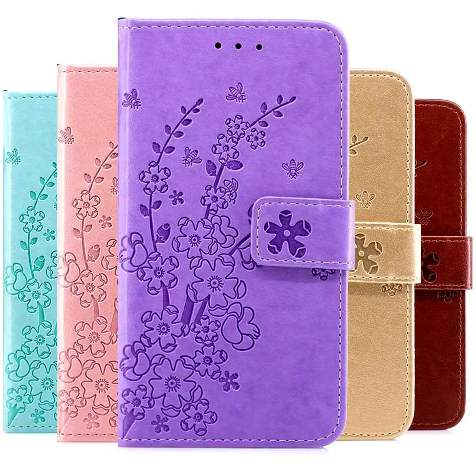 Чехол книжка из искусственной кожи для Huawei P30 Pro P9 P10 P20 Mate 20 Lite Psmart 2019 Nova 3 3i Honor 8 9 10