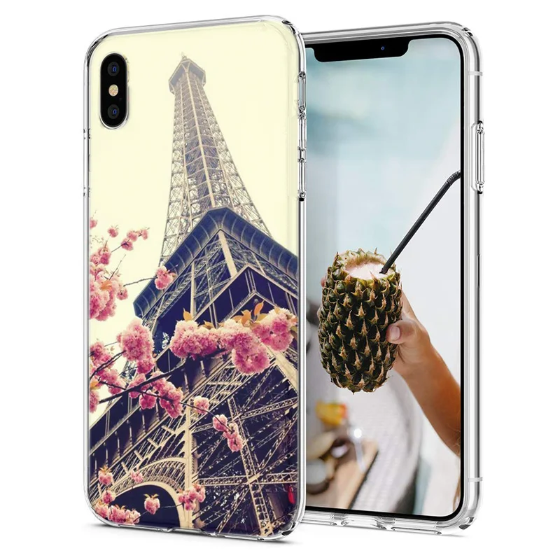 Soft Phone Case For iPhone 6 7 8 XS Covers TPU Colorful Pig Unicorn Mandala Pattern Fundas X Max F070 |
