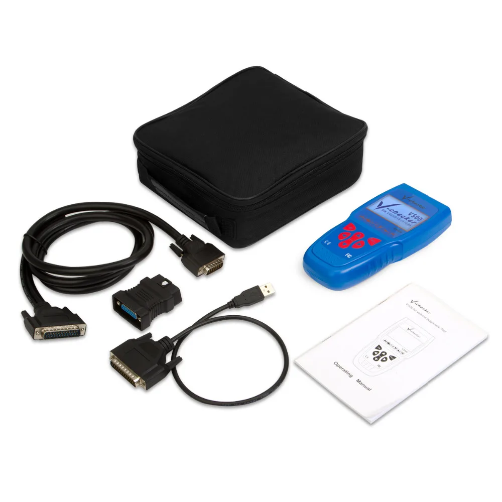 V-checker V500 Auto Code Reader EOBD OBD2 Scanner Scan Tool Testing Engine/Transmission/ABS/Airbag System | Инструменты