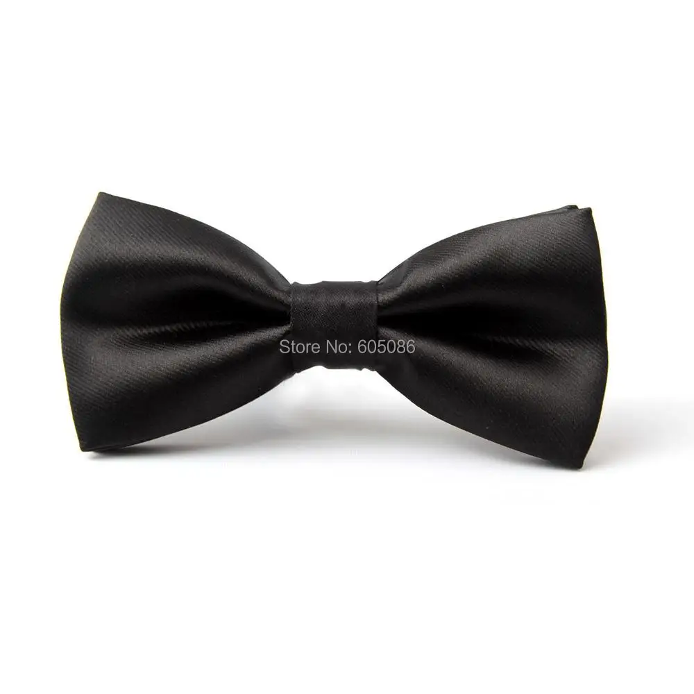 Мужской галстук бабочка HOOYI однотонный бордовый бабочка|red bow tie|bow tieties for men |