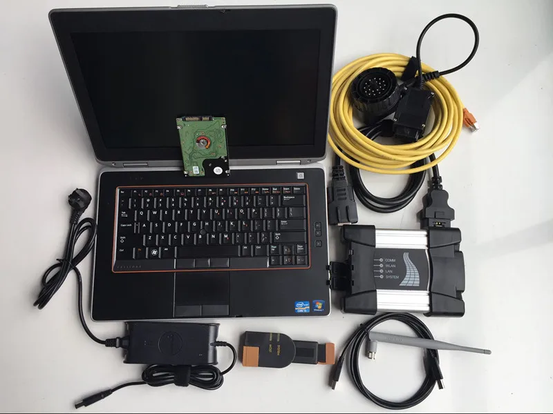 Mb Star c5 для Bmw Icom Next Wifi с программным обеспечением 2 в 1 Hdd ТБ ноутбук e6420 i5 4g полный