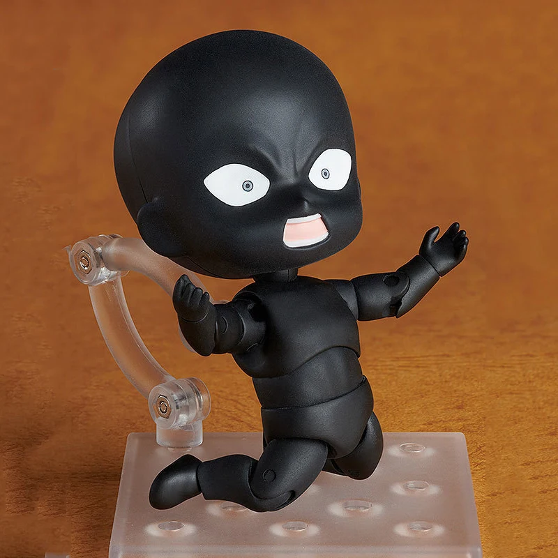 Detective Conan Figma 878 черный человек подвижный персонаж ручная версия черное тело #