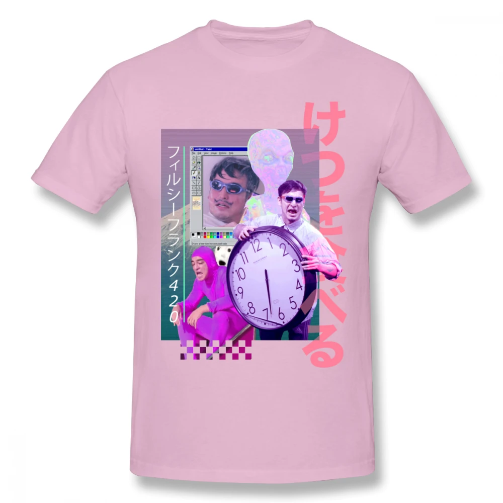 Vaporwave грязная Frank футболка для мужчин плюс размер 4XL Группа Футболка | Мужская