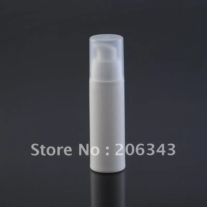 Белая безвоздушная Вакуумная бутылка для лосьона 30 мл используется