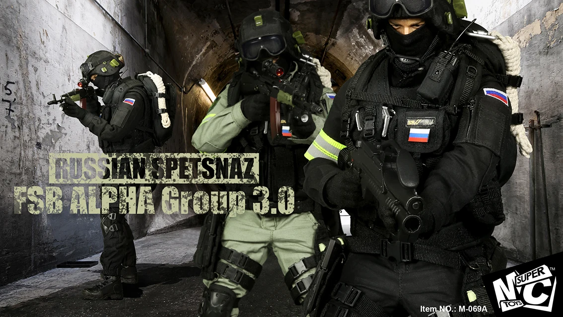 SuperMCTOYS M-069 1/6 русский спецназ FSB Alfa Group 3,0 набор для HT VC 12 дюймов Фигурка DIY