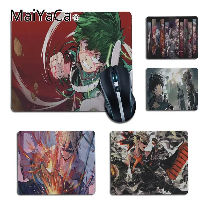 Красивое аниме MaiYaCa мой герой Академия Bakugou Katsuki пользовательский коврик для мыши