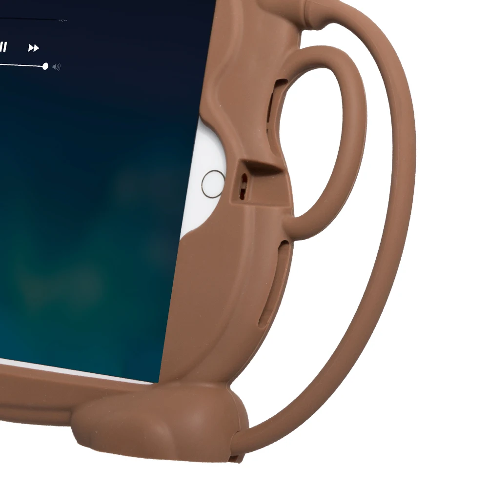 Детский чехол с рисунком обезьяны для iPad 9,7 / Pro 9,7 Air1/2 планшет противоударный силиконовый мягкая подставка чехол funda+ ручка