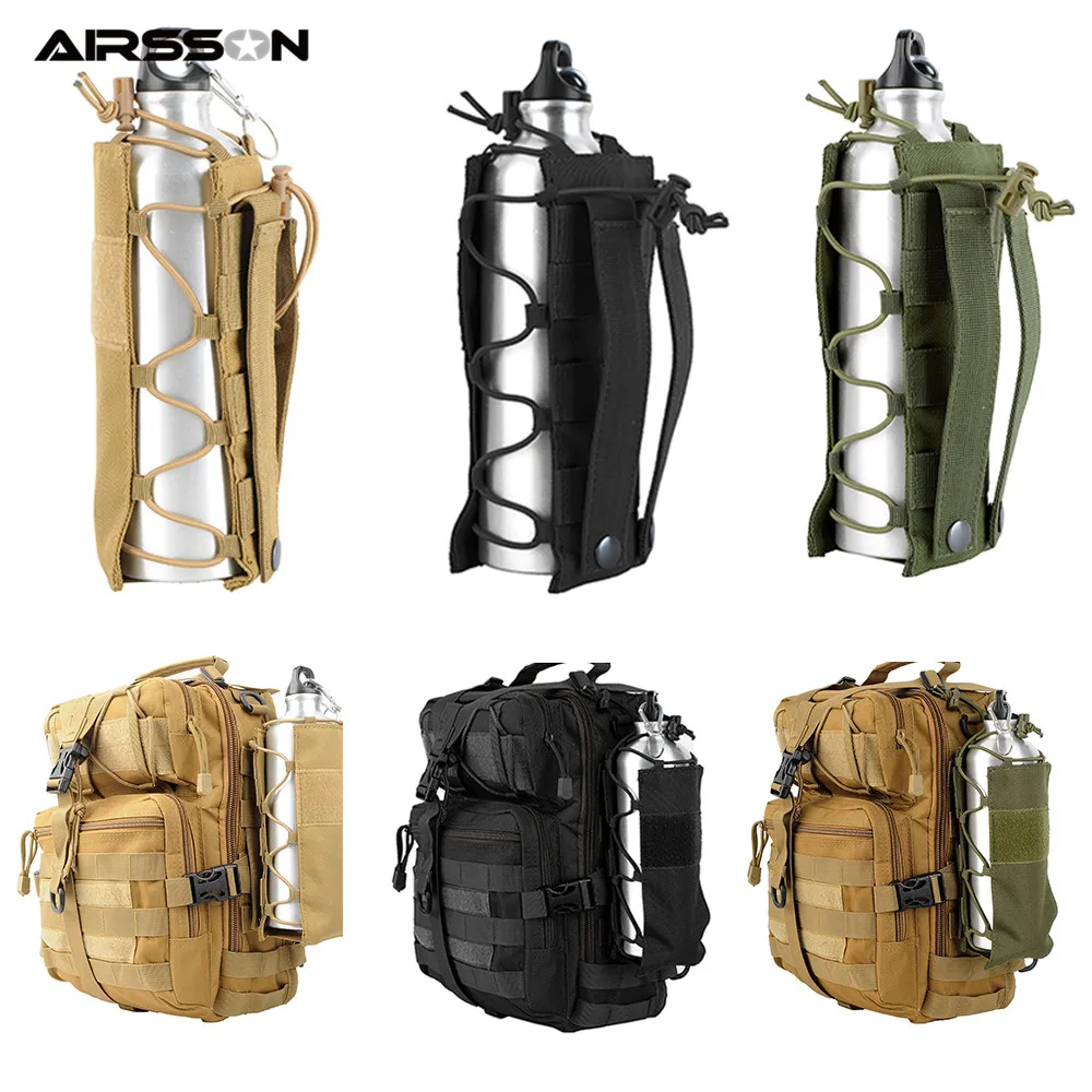 Военная Униформа Тактический бутылки воды мешок 1050D нейлон Молл вина bag чайник