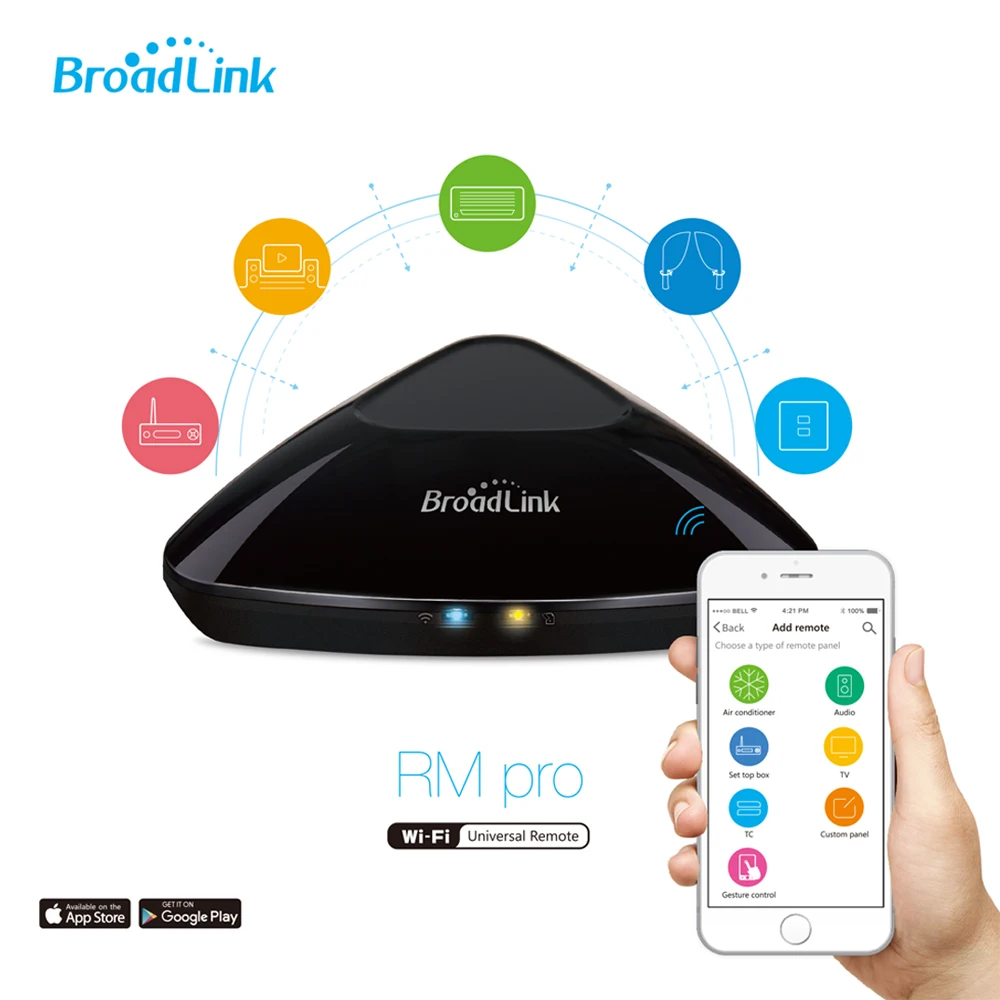 Broadlink RM03 RM Pro + RM3 Автоматизация Умный дом WIFI IR RF 4G Интеллектуальный универсальный