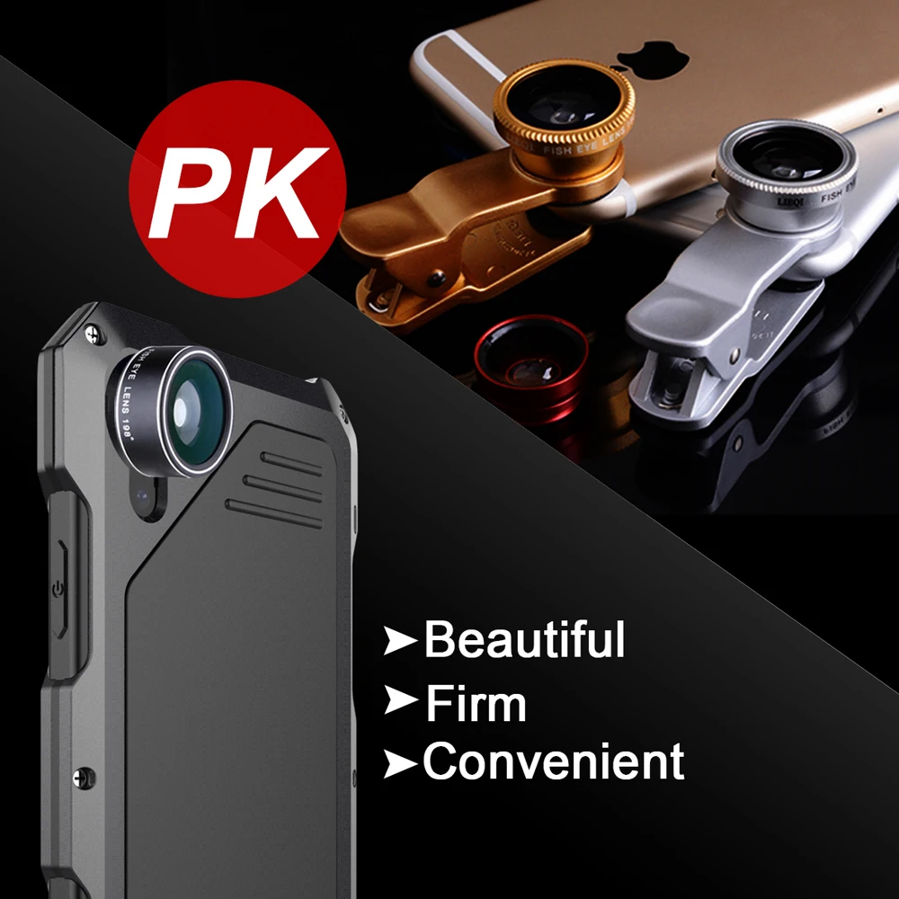 Ascromy для iPhone X набор линз чехол рыбий глаз Макро широкоугольный объектив XS 5 8 iPhonex