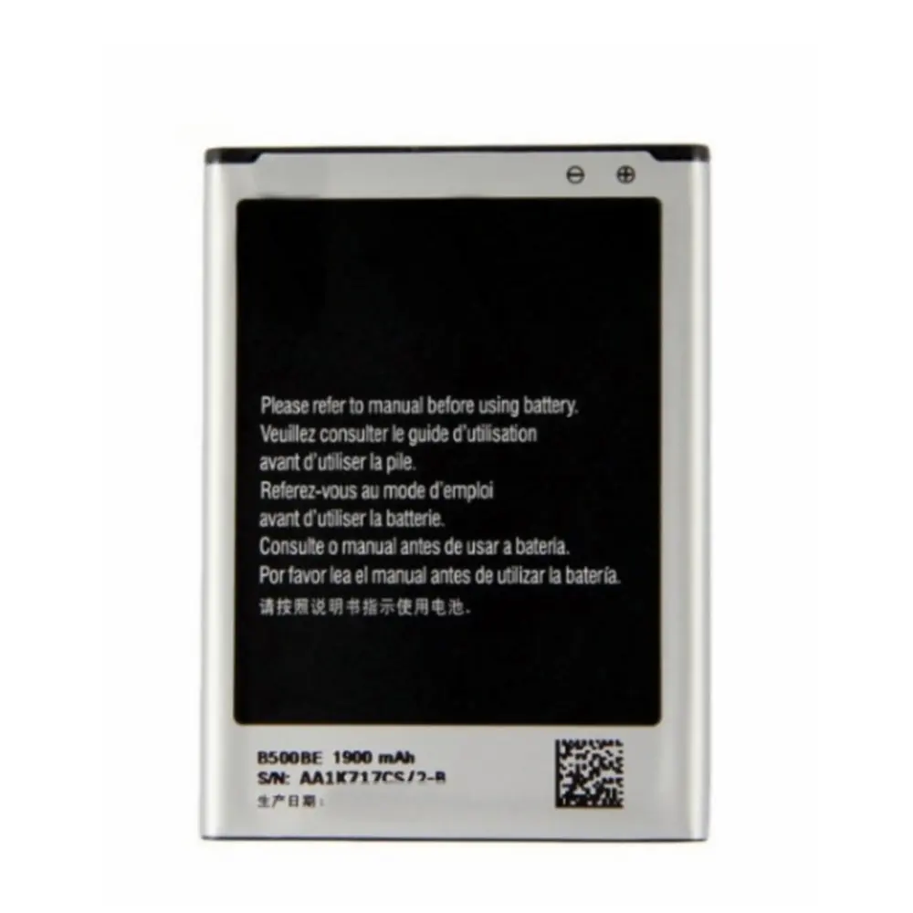 

Replacement Battery B500BE For Samsung GALAXY S4 Mini I9190 I9192 I9195 I9198 S4Mini Battery 3 pins 1900mAh