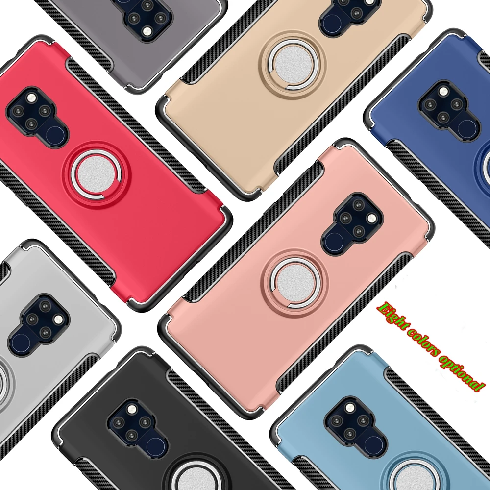 Противоударный чехол для huawei P20 lite Коврики 20 Pro P10 lite Honor 10 9 lite 8X8 7X P9 V10 Nova 3 3i играть P Smart держатель кольцо крышки