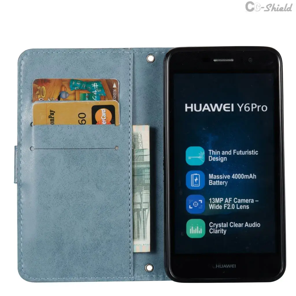 Флип для Huawei Honor 4C Pro Honor4CPro чехол Y6 Y 6 Y6Pro TIT-U02 TIT-L01 кожаный телефона TIT L01 U02 корпус |