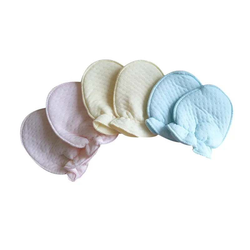2Pair/lot Infant Handguard Newborn Baby Winter Gloves Cotton Anti Scratching Boys Girls Mittens for Newborns | Детская одежда и
