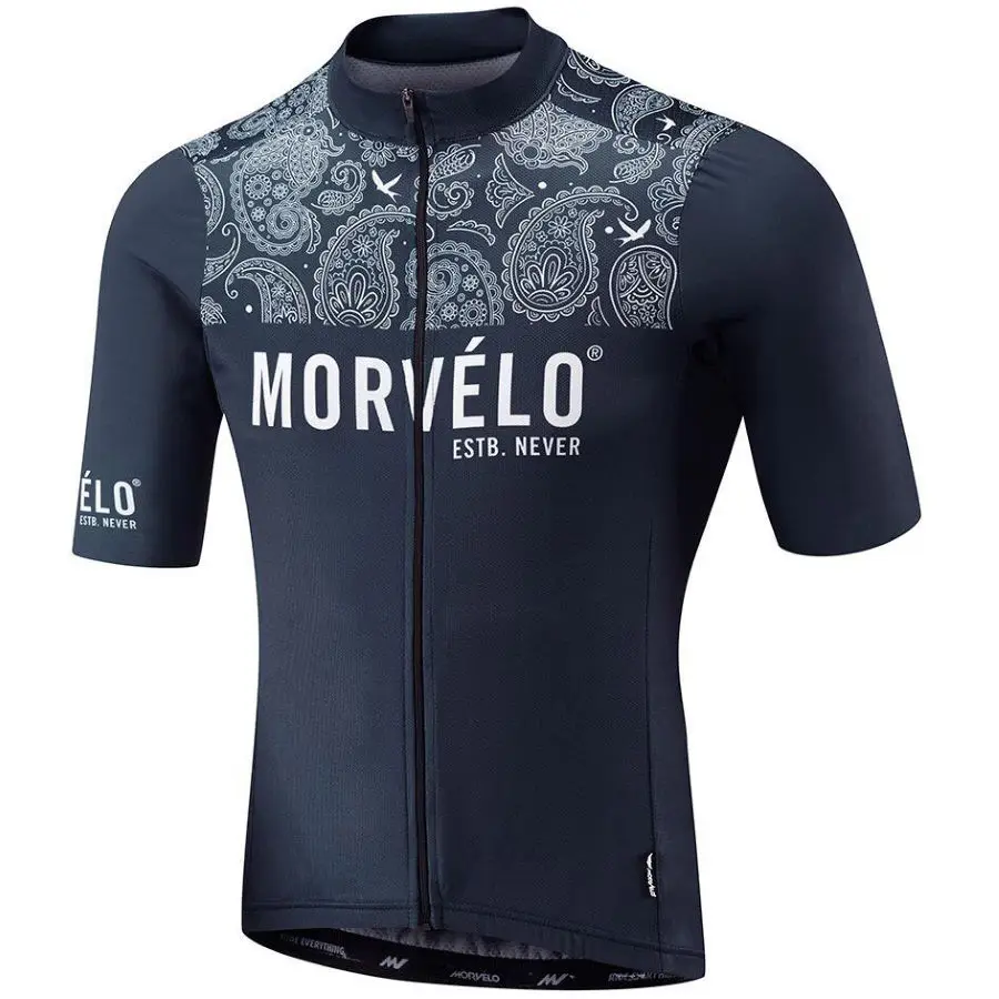 Лидер продаж летние шорты рукавом morvelo Vélo Топы Ropa Ciclismo шоссейные велосипеды Костюмы MTB велосипеда одежда
