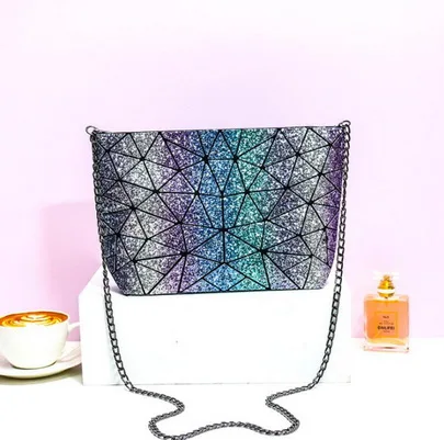 Dhl ИЛИ ems 50 шт. Звездная сумка небесного цвета Женская цепочка светящаяся