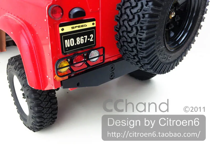 CCHand маленький задсветильник для RC4WD G2 D90 Land Rover 4WD 1:10 радиоуправляемые автомобили