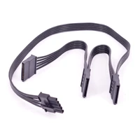 5pin 1 to 3 sata 15pin female power supply cable port multiplier for cooler master silent pro m2 1500w 1000w 850w modular psu