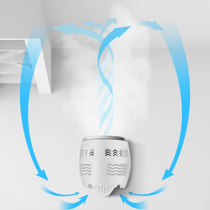 Креативный двухлопастной мини Usb вентилятор для офиса дома портативный