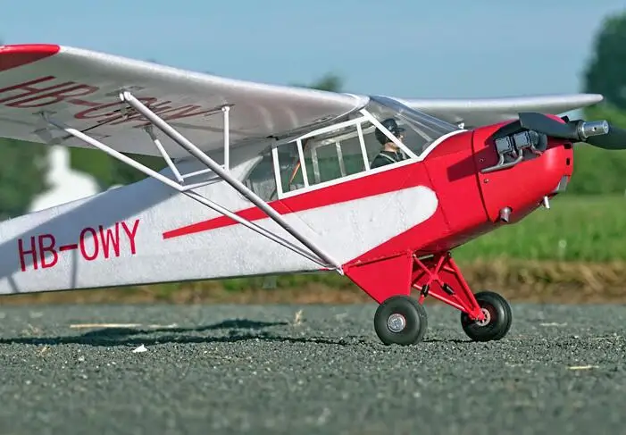 FMS модель 1400 мм J3 Cub EPO тренажер RC самолет PNP, J-3, J 3, радиоуправляемая модель