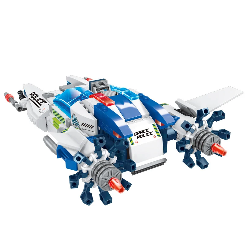 1616 517 шт Звездный план Приключения Alien Jet Assault 3D модель строительные блоки