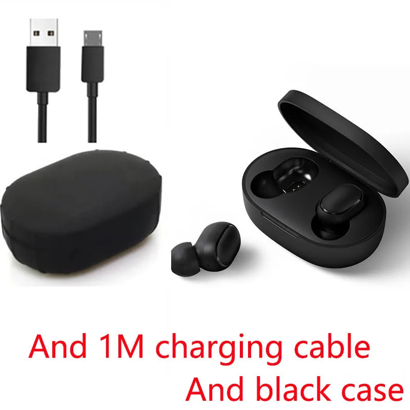 Redmi AirDots Xiaomi Redmi AirDots беспроводной Bluetooth 5,0 Bluetooth наушники активная гарнитура шум с микрофоном Bluetooth наушники - Цвет: Redmi AirDots
