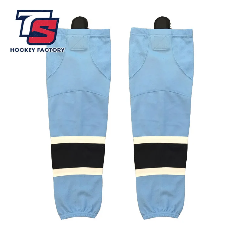 

EALER free shipping 100% Polyester Breathable Ice Hockey Socks Cheap Shin Guards W053 high quality men women sport