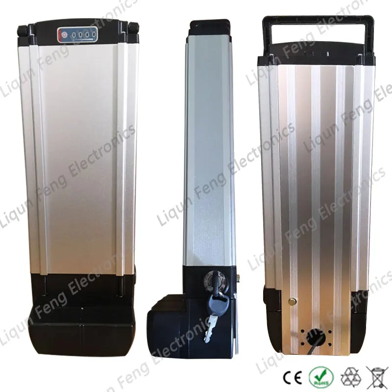 Алюминиевый чехол на заднюю стойку 24 в 21 Ач электрический велосипед самокат