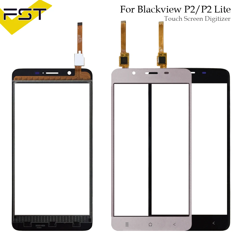 5.5'ɻlack/Grey For Blackview P2 / Lite Touch Screen Lens Sensor Panel Replacement Mobile Accessories+Tools | Мобильные