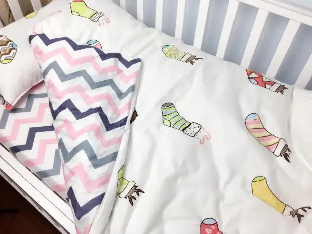 3 шт. белье для детской кроватки набор новорожденных младенческой номер Дети
