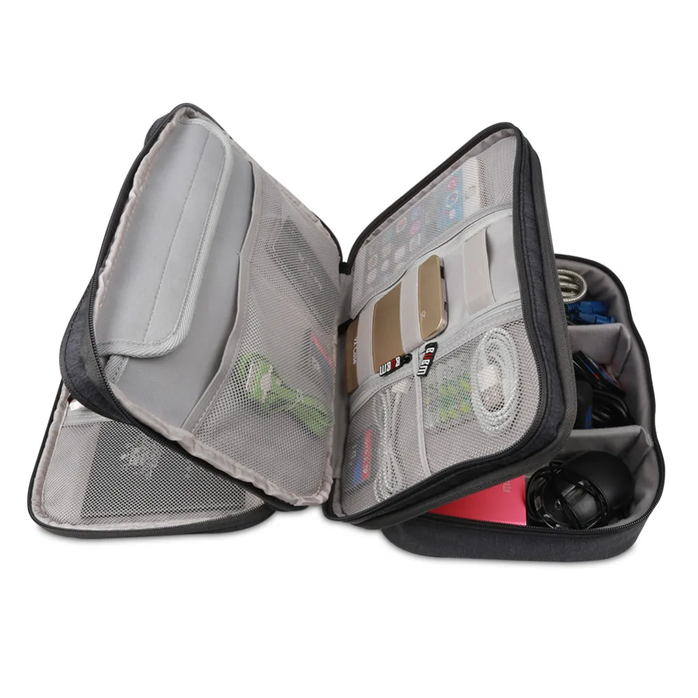 BUBM чехол органайзер для гаджетов цифровая сумка хранения электроники зарядные